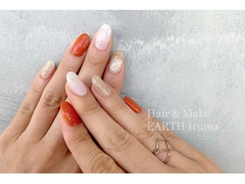 アース 入間店(HAIR & MAKE EARTH)/ニュアンスアートネイル