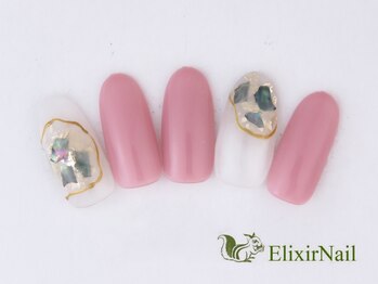 エリクサーネイル 池袋(Elixir Nail)/定額a シンプル/クーポン使用