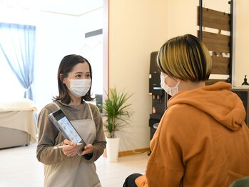 モンステラ(MONSTERA)/カウンセリング風景