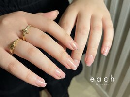 ストーン4点どめ