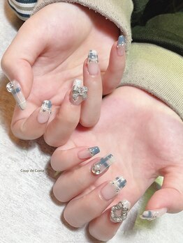 ミップチップ クップドクール アルム(mipccip×Coup de Coeur×Areum)/christmas nail