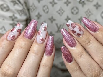 ウサギネイル 新大久保店(usagi nail)/ハートネイル
