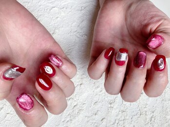 コーシェリ(koselig)/シアーレッドネイル