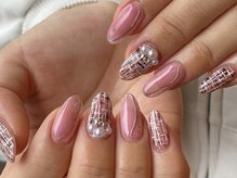 ブレスネイル(brace Nail)/ツィードニュアンスネイル