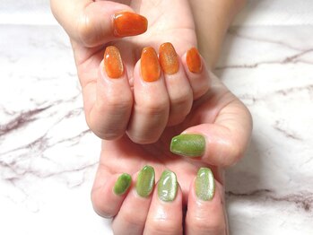 マグネット/アシメ/カラフル