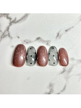 キューセブンネイルラウンジ 与野店(Q7 Nail Lounge)/定額Cコース　￥6000