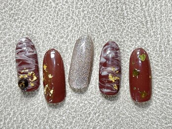 ルナウーナ 谷塚店(LUNAUNA)/バレンタインネイル7040円