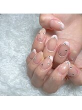 スマイル ネイル ラボラトリー(Smile nail laboratory)/春色フレンチネイル