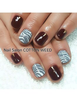 ネイルサロン コットンウィード(Nail Salon COTTON WEED)/ゼブラ柄