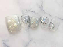 ホームネイルサロン 戸田 ミハ フルーラ(Home Nail Salon Mija Flura)/フットニュアンス　　Ｉ343ＦＮ