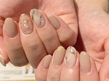 ネイルズ ララ(nails Lala)/大理石。