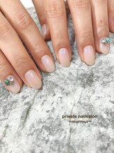プライベート ネイルサロン マーマ(murmur)/ターコイズネイル