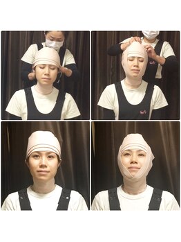 ワン セイビア 元住吉店/遠赤ロールで小顔巻き