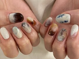 ばらばらアートネイル