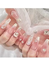 ラビィ 新宿店(Raviy)/ガラスフレンチネイル