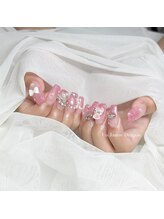 アン ジョーヌドラゴ/【自爪ネイル】ピンクネイル