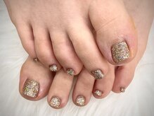 イマージュ(image)/ギラギラゴールドネイル☆SAYAKA