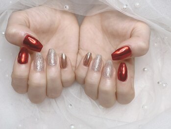 ブリー(Brille)/クリスマスネイル