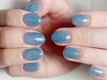 マハロ ネイル 南千住店(Mahalo Nail)/最旬のキラキラフラッシュ¥8980
