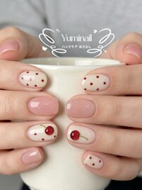 さくらんぼネイル