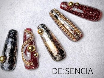 ディセンシア(DE:SENCIA)/design Gel&Acrylic Extensions