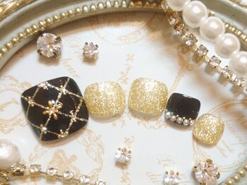 ネイルマジック 仙台一番町店(NAIL MAJIC)/チェックネイル★￥9800