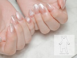 シンプルマグネットネイル
