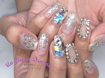 アン ジョーヌドラゴ/【自爪ネイル】キラキラネイル