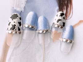 ダルメシアンネイル￥7980