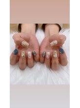 レジアント(Rediant)/お花ネイル