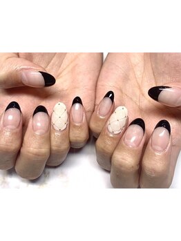 手描きアートが得意なサロン