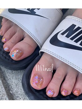 イチイチイチイチネイル(1111nail)/フット/ワンカラー+