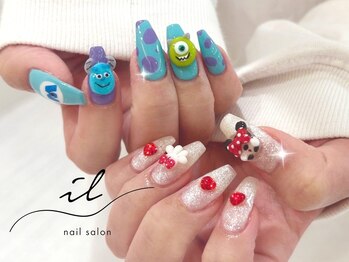 イル 京都河原町店/キャラクターネイル