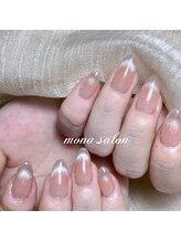 モナサロン(Mona salon)/マグネットフレンチネイル