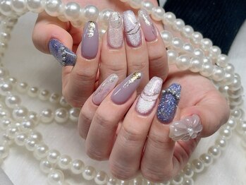 ナナアンドコー(Nana&Co.)の写真/シンプルデザインやり放題90分¥6980★お爪の形や状態を見ながら丁寧に美しく仕上げます!デザインの持込OK◎