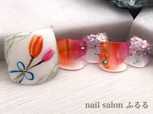 ネイルサロン ふるる 大須店/フットミディアム#738