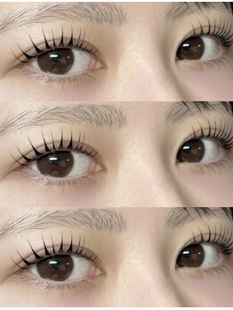 シャトン(Chaton)の写真/根元から立ち上げて、自然なのにしっかり盛れる目元へ。ビューラーいらずで朝のメイクも時短に♪