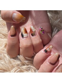 アメイロネイル(アメイロ_nail.)/秋の始まり
