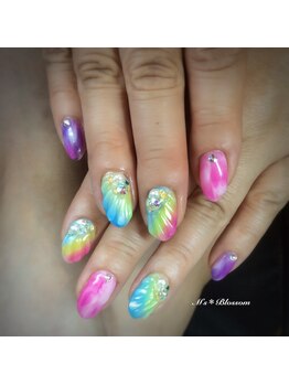 ネイルサロンアンドスクールエムズブロッサム(Nailsalon & school M's Blossom)/ジェルアート込コース