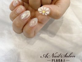 オーロラ×フラワー