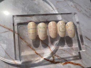 ポピー(Poppy)/お絵描きネイル