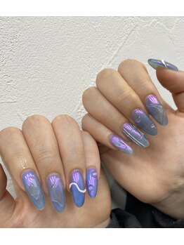 ルプリュシュ ルフレ(Le plus reflet)/うるうるマグネットネイル