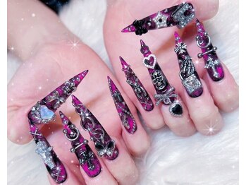 マルチューネイル 池袋(MARUCHU NAIL)/長さ出しMAX/持ち込みデザイン