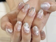 エムワイユーネイル(myu.nail)/キラキラ・*+