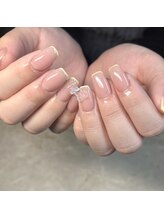 ジュジュル 稲毛本店(jujur)/ナチュラルフレンチネイル