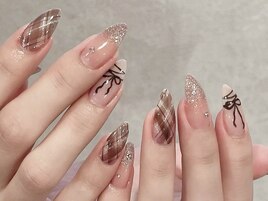 チェックネイル