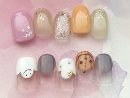 ハロウィン定額過去ネイルちょこ
