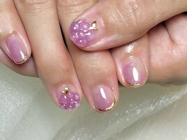★season/ぶどうネイル