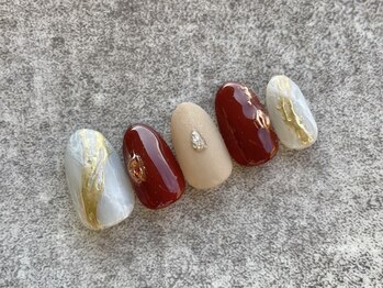 ネイルアバンス 鳳店(Nail AVANCE.)/【成人式ネイルデザイン】