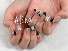 エリナネイルサロン池袋(Alina Nail Salon)/ツイードフレンチ
